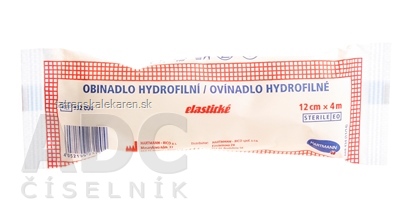 Ovínadlo hydrofilné elastické sterilné (12cm x 4m) 1x1 ks