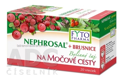 FYTO NEPHROSAL + BRUSNICE na močové cesty bylinný čaj 20x1,5 g (30 g)