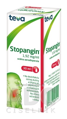 STOPANGIN aer ora (fľ.PVC) 1x30 ml