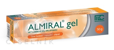 ALMIRAL gel gel (tuba Al) 1x50 g