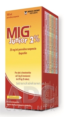 MIG Junior 2% sus por 1x100 ml