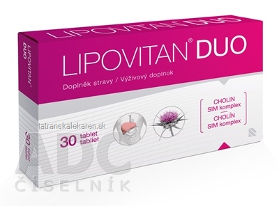 LIPOVITAN DUO tbl 1x30 ks