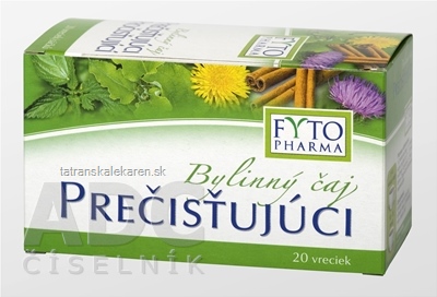 FYTO Bylinný čaj PREČISŤUJÚCI 20x1,5 g (30 g)