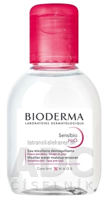 BIODERMA Sensibio H2O (V2) micelárna voda pre citlivú pleť (inov. 2021) 1x100 ml