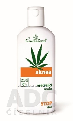 Cannaderm AKNEA ošetrujúca voda na akné 1x200 ml