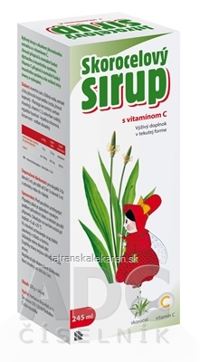 HERBACOS SKOROCELOVÝ SIRUP + VIT.C 1x320 g