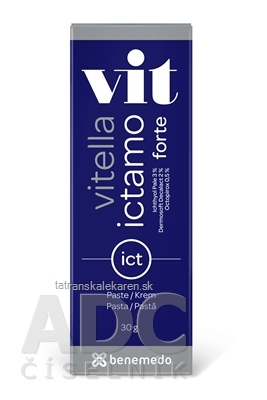 Vitella Ictamo Forte pasta s bielym ichthyolom 1x30 g