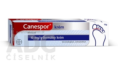 Canespor krém crm (tuba Al) 1x15 g