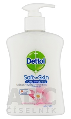 Dettol tekuté mydlo s výťažkom z harmančeka 1x250 ml