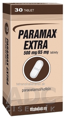 PARAMAX EXTRA 500 mg/65 mg tbl (blis.PVC/Al) 1x30 ks