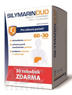 SILYMARIN DUO - DA VINCI cps 60+30 zadarmo (90 ks)