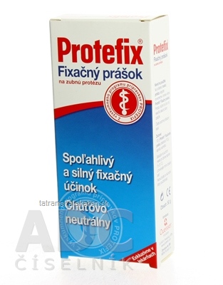 Protefix Fixačný prášok na zubnú protézu 1x50 g