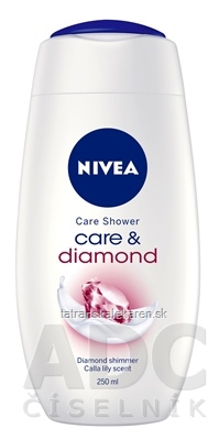 NIVEA Sprchový gél Care&Diamond 1x250 ml