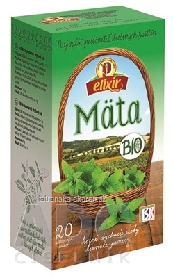AGROKARPATY BIO Mäta pieporná bylinný čaj, čistý prír. produkt, 20x2 g (40 g)