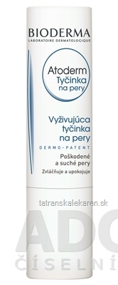 BIODERMA Atoderm LIP STICK tyčinka na pery 1x4 g