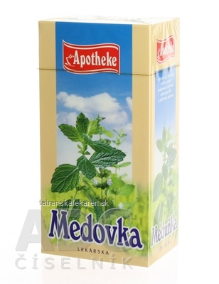 APOTHEKE ČAJ MEDOVKA LEKÁRSKA 20x1,5 g (30 g)