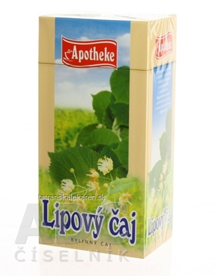 APOTHEKE LIPOVÝ BYLINNÝ ČAJ 20x1,5 g (30 g)