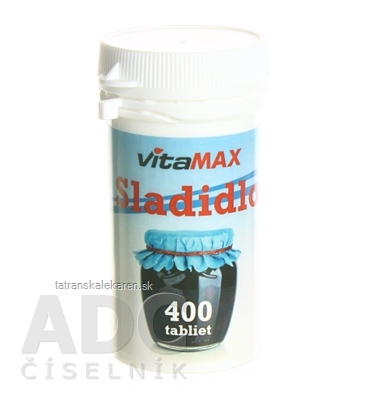 VITAMAX SLADIDLO tbl 1x400 ks