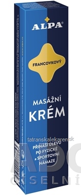 ALPA KRÉM FRANCOVKOVY masážny 1x40 g