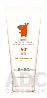 BABÉ DIEŤA Mlieko na opaľovanie SPF 50+ (Pediatric sunscreen Lotion) 1x100 ml