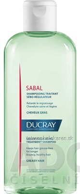 DUCRAY SABAL SHAMPOOING šampón regulujúci tvorbu mazu 1x200 ml