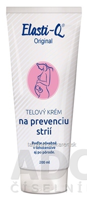 Elasti-Q Originál telový krém na prevenciu strií, 1x200 ml