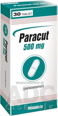 Paracut 500 mg tbl (blis.PVC/Al) 1x30 ks