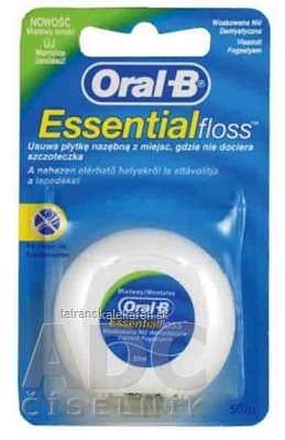 Oral-B Essential floss ZUBNÁ NIŤ 50 m, 1x1 ks