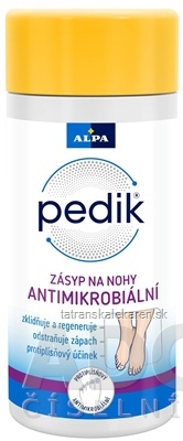 PEDIK ZÁSYP NA NOHY s antimikrobiálnou prísadou 1x100 g