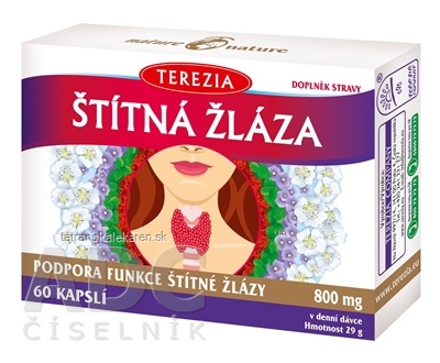 TEREZIA ŠTÍTNA ŽĽAZA cps 1x60 ks