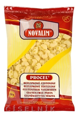 PROCEL - BEZLEPKOVÉ CESTOVINY, KOLIENKA - VEĽKÉ 1x250 g