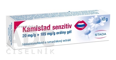 Kamistad senzitiv gel ora 1x10 g