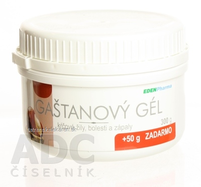 EDENPharma GAŠTANOVÝ GÉL 300 g + 50 g zadarmo (350 g)