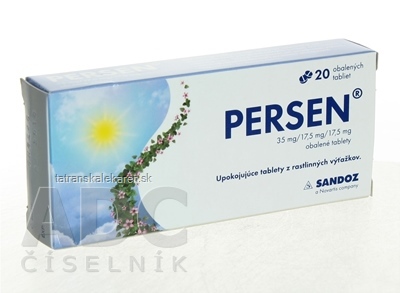 PERSEN tbl obd (35 mg/17,5 mg/17,5 mg) 2x10 ks (20 ks)