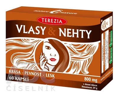 TEREZIA VLASY & NECHTY cps 1x60 ks