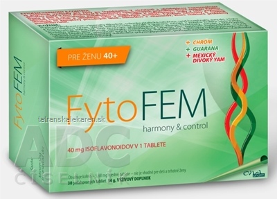 FytoFEM harmony & control tbl ( pre ženu 40+) 1x30 ks