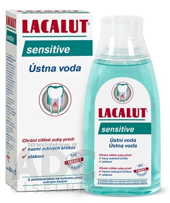 LACALUT SENSITIVE ústna voda 1x300 ml