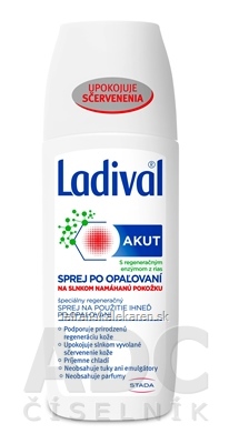 Ladival AKUT apres sprej po opaľovaní 1x150 ml