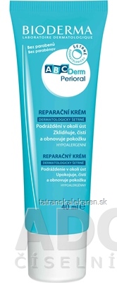 BIODERMA ABCDerm Péri-oral (V2) krém na pokožku v okolí úst (inov.2019) 1x40 ml