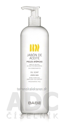 BABÉ TELO OMEGA SPRCHOVÝ GÉL olejový gél (Oil soap, atopic skin) 1x500 ml