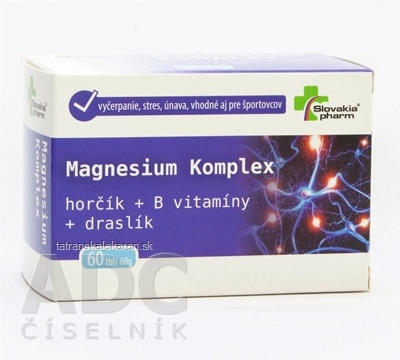 Slovakiapharm Magnesium Komplex tbl 1x60 ks