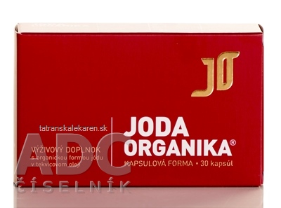 JODA ORGANIKA KAPSULOVÁ FORMA cps 1x30 ks