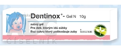 Dentinox - gel N gel dnt (tuba Al) 1x10 g