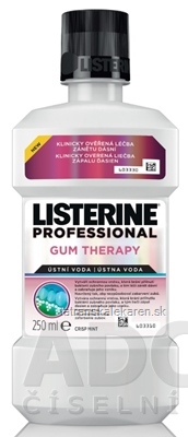 LISTERINE PROFESSIONAL Gum Therapy ústna voda 1x250 ml