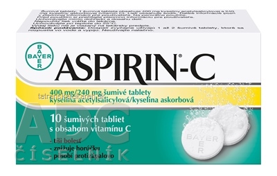 ASPIRIN-C tbl eff 1x10 ks