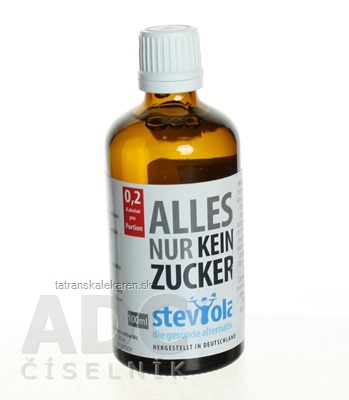 Steviola Fluid tekuté sladidlo 1x100 ml