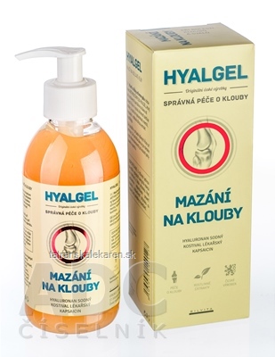 HYALGEL masť na boľavé kĺby 1x250 ml