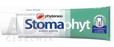 Phyteneo Stomaphyt zubná pasta bez fluóru 1x75 ml