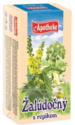 APOTHEKE ŽALÚDOČNÝ ČAJ S REPÍKOM 20x1,5 g (30 g)