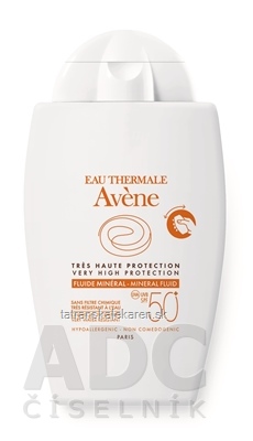 AVENE FLUIDE MINÉRAL SPF50+ minerálny fluid (veľmi vysoká ochrana) 1x40 ml